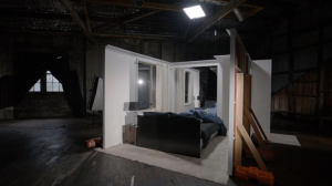 photo shows the recreation of amy wensley's bedroom