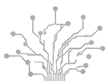 Circuit board network illustration representing advanced forensic technology and innovation