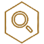 Icon representing officer-involved shooting reconstruction